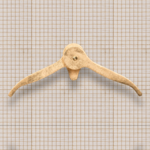 Appendiabiti Doge con finitura in foglia d'oro